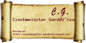 Czechmeiszter Gardénia névjegykártya